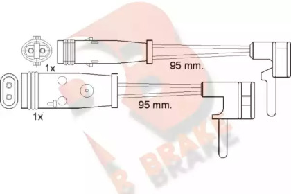 R BRAKE 610333RB